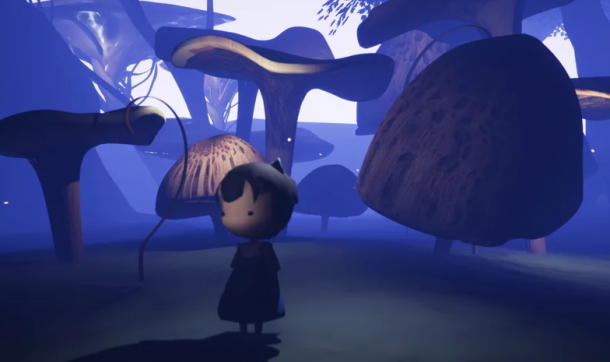 A screenshot of the Elsewhere in the Wood trailer